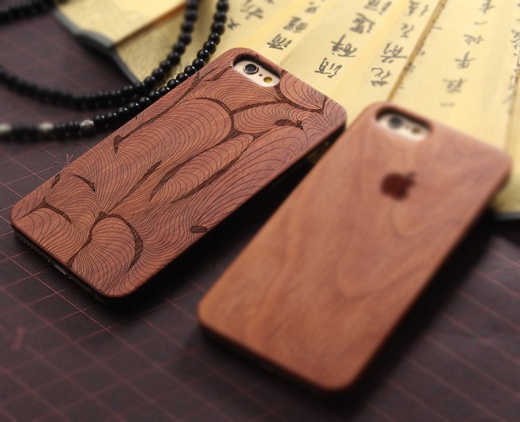 Wood Floral iPhone Case