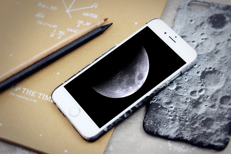 Moon Surface iPhone Case