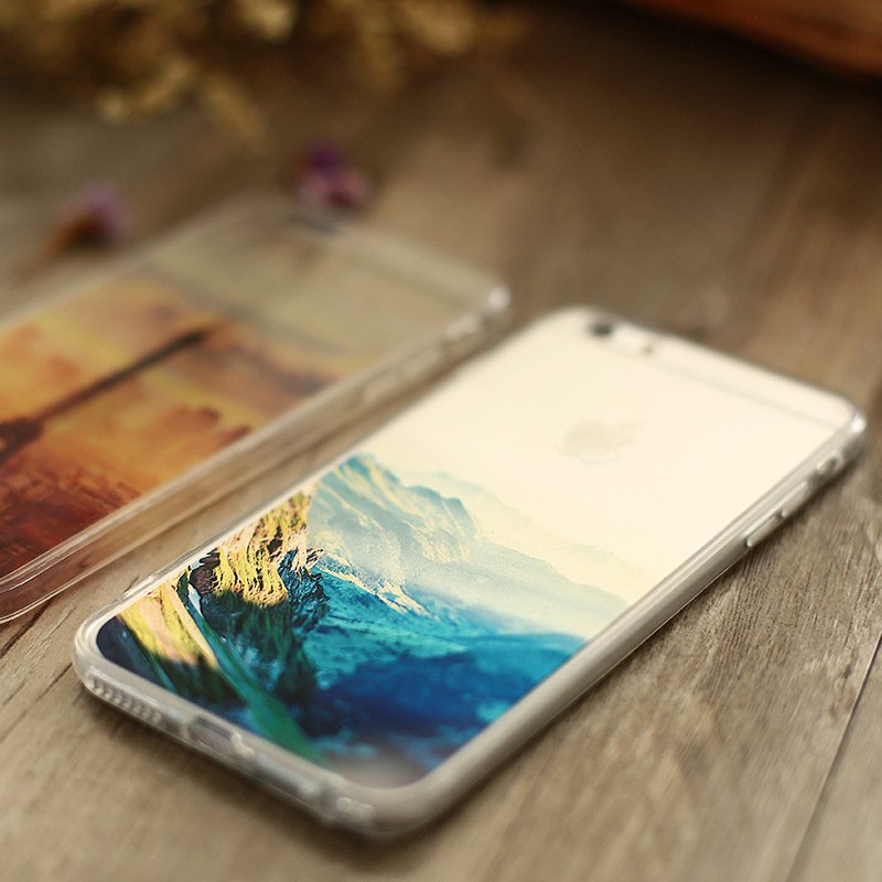 Alps Scenery iPhone Case