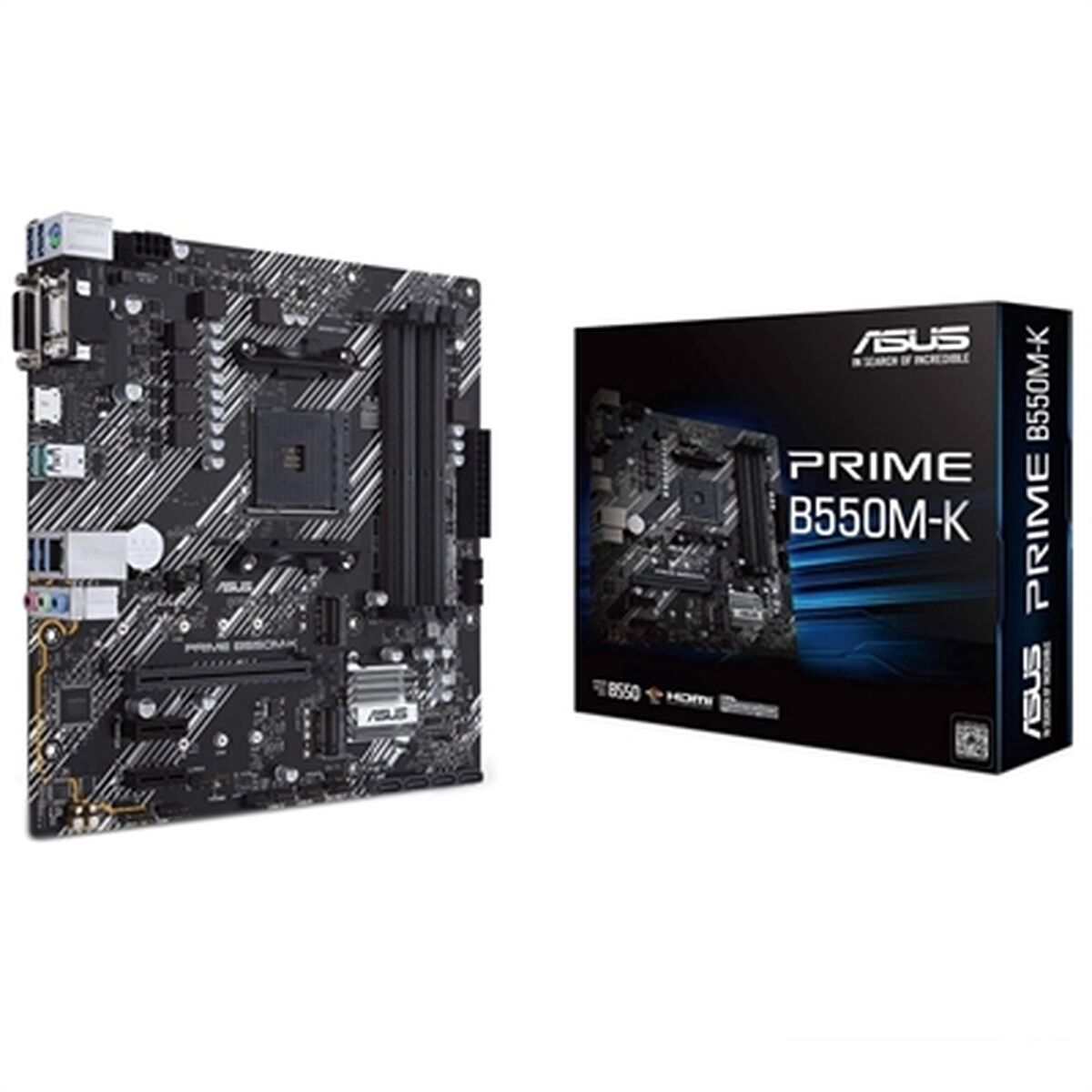 Motherboard Asus PRIME B550M-K mATX AM4 AMD AM4