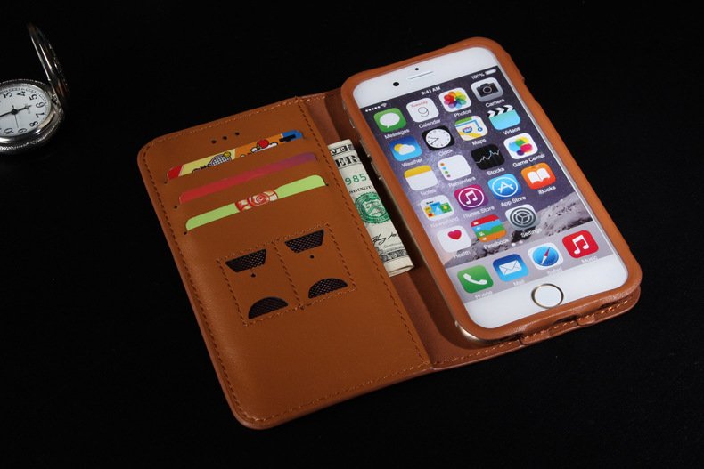 Best Genuine Leather iPhone 6 6+ Wallet Case