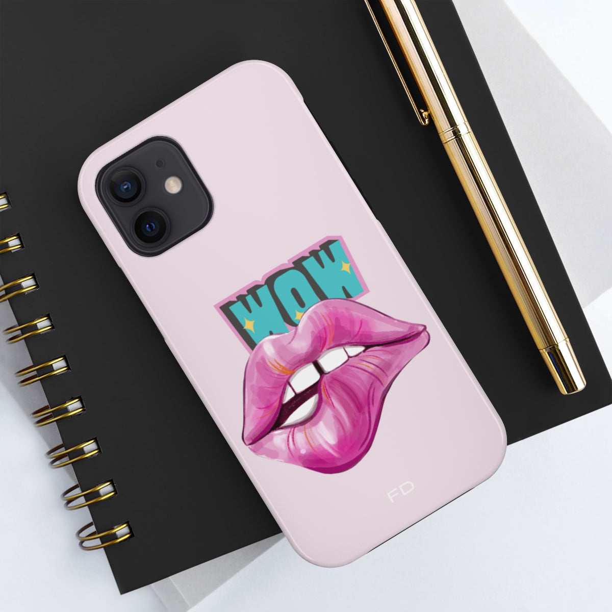 Sexy Lips Tough Case for iPhone with Wireless Charging