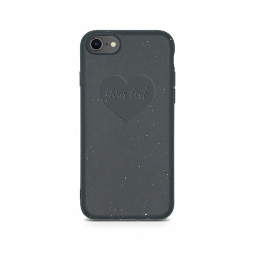 Biodegradable Personalized Phone Case - Black