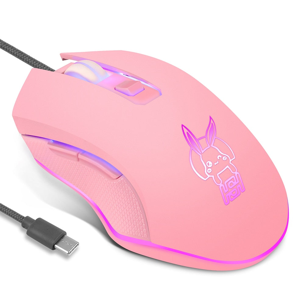 2400dpi LED Dimmable Wired Mouse for Computer Gamer