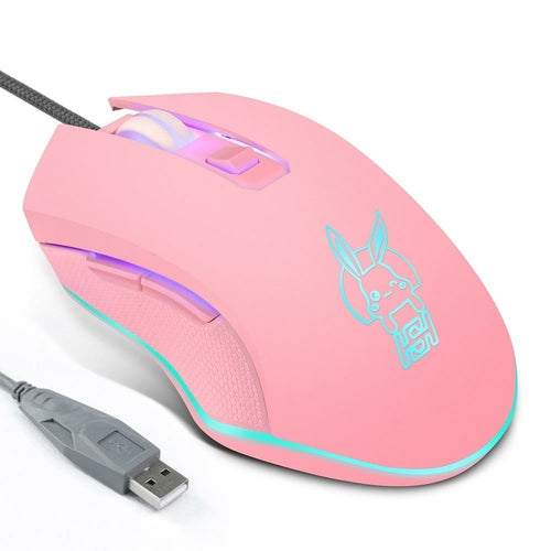 2400dpi LED Dimmable Wired Mouse for Computer Gamer