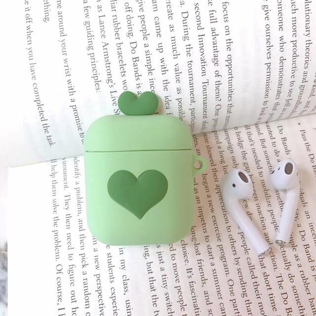 Pastel Heart AirPods Case