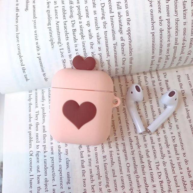 Pastel Heart AirPods Case