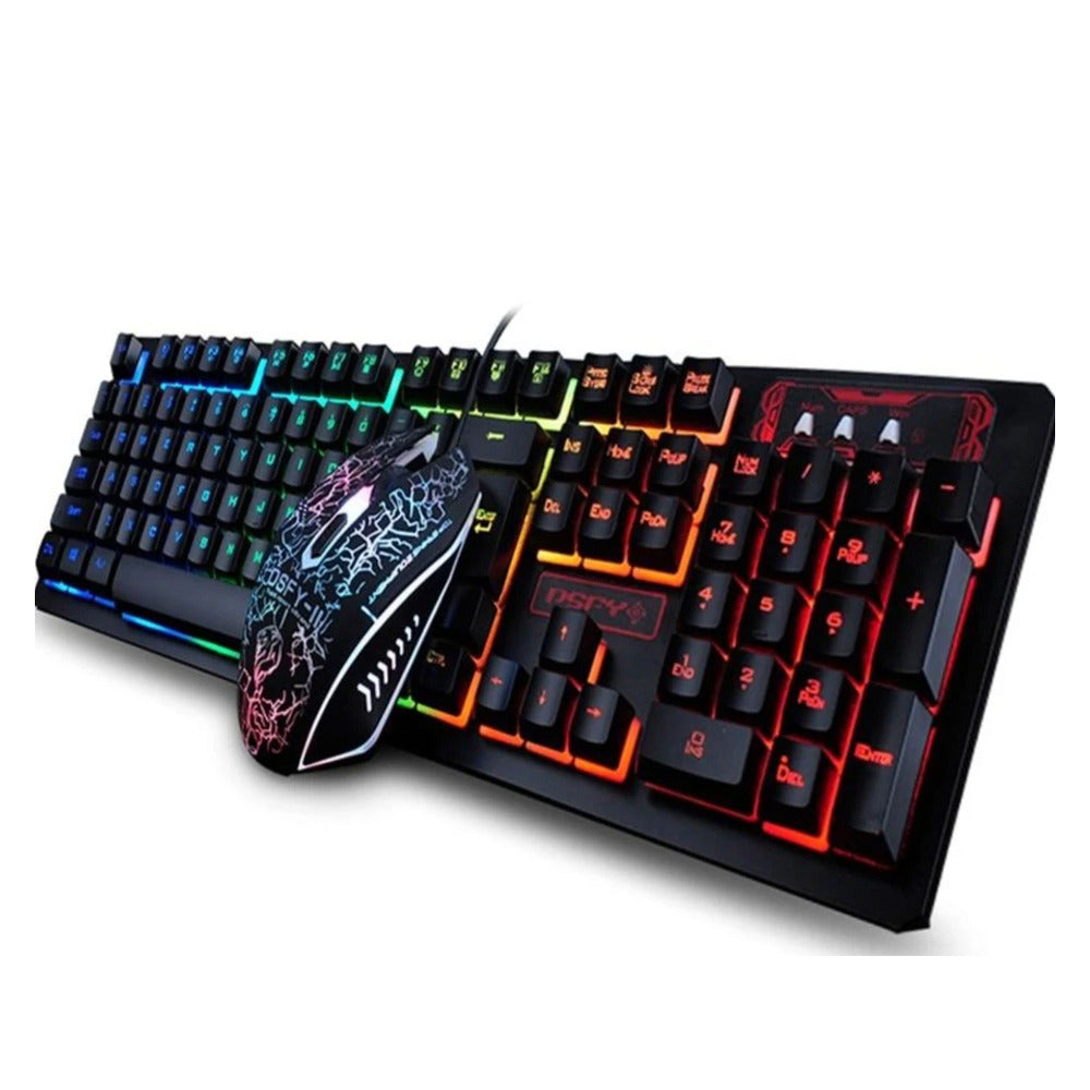 Ninja Dragons Z4 104 Keys LED Flame Gaming Keyboard with 2000 DPI