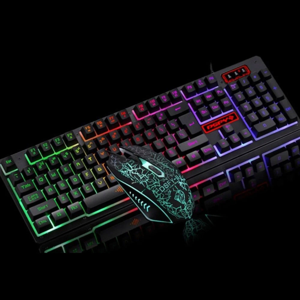 Ninja Dragons Z4 104 Keys LED Flame Gaming Keyboard with 2000 DPI